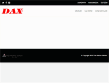 Tablet Screenshot of dax.com.tr