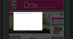 Desktop Screenshot of dax.fr